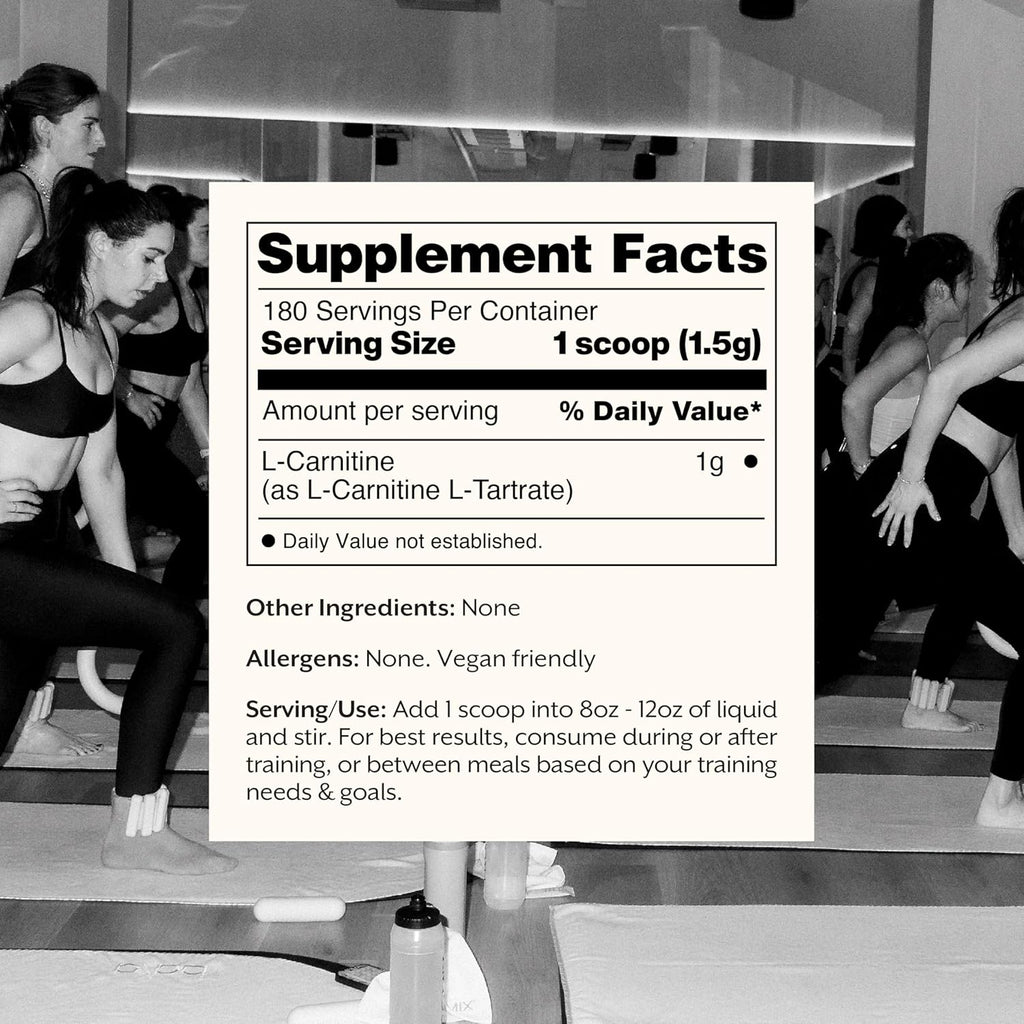 ProMix L-Carnitine Powder Supplement, Unflavored, 9.5oz