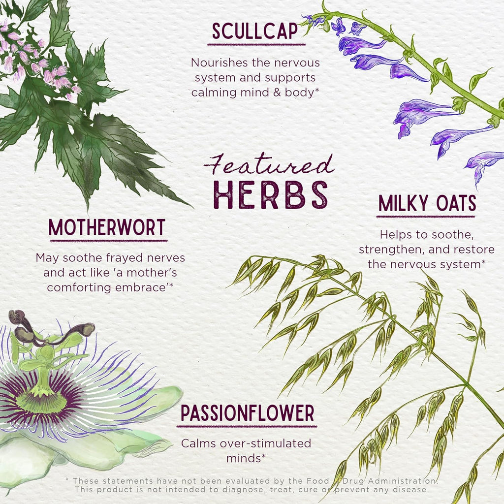 WishGarden Herbs Emotional Ally - All-Natural Fast-Acting Liquid Herbal Supplement with Passionflower, Scullcap, St Johns Wort & Motherwort Supports Emotional Grounding, A Big Herbal Hug, 4oz