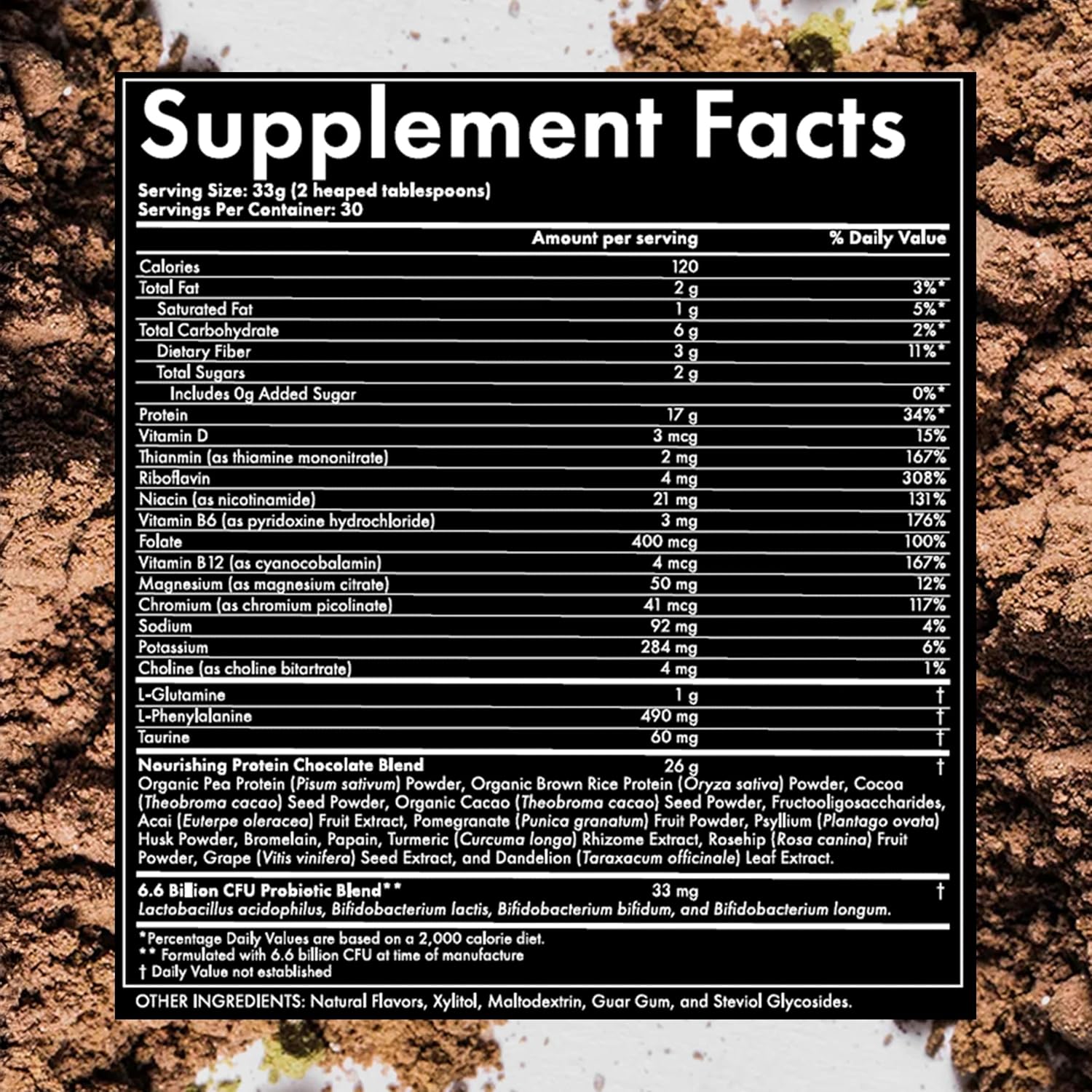 WelleCo Vegan Protein Powder, Gluten Free Premium Organic Sprouted Brown Rice & Pea Protein Blend, 6g Carbs & Dairy Free, for Energy, Muscle Recovery, 16g Protein Per Serving, Chocolate, 35.2oz Pouch
