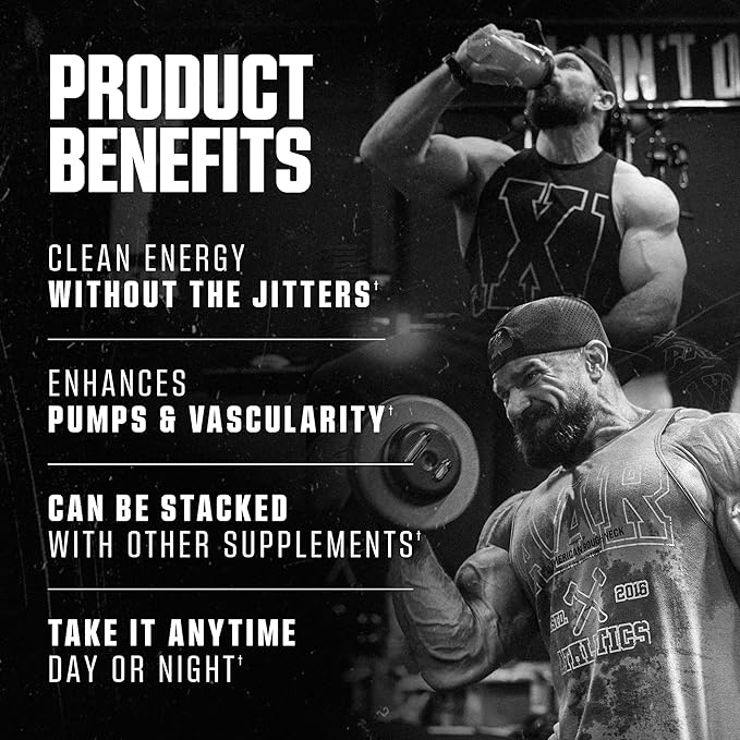 Axe & Sledge Hydraulic Stim-Free Pre-Workout Powder for Men & Women | Performance, Stamina, Focus, Pumps | L-Citrulline, Beta Alanine, Creatine, Caffeine-Free, Juicy Nectar