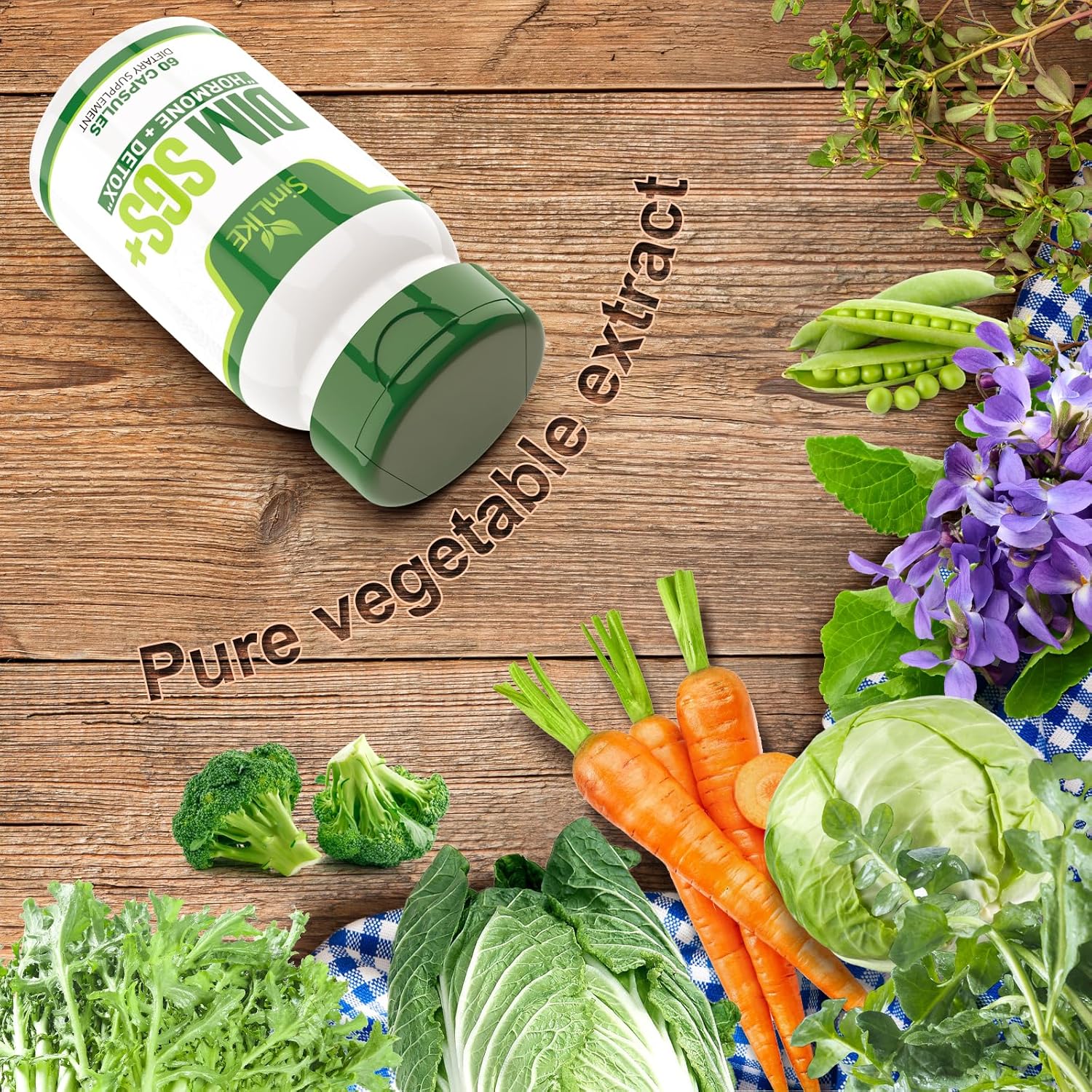 Nutraceuticals - DIM SGS +, Hormone + Detox (60 Capsules)