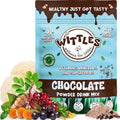 Kids Organic Chocolate Protein Shake for Youth & Teens, 8g of Protein Powder + Superfood Nutrition Powder for Kids (30 Servings, Chocolate)