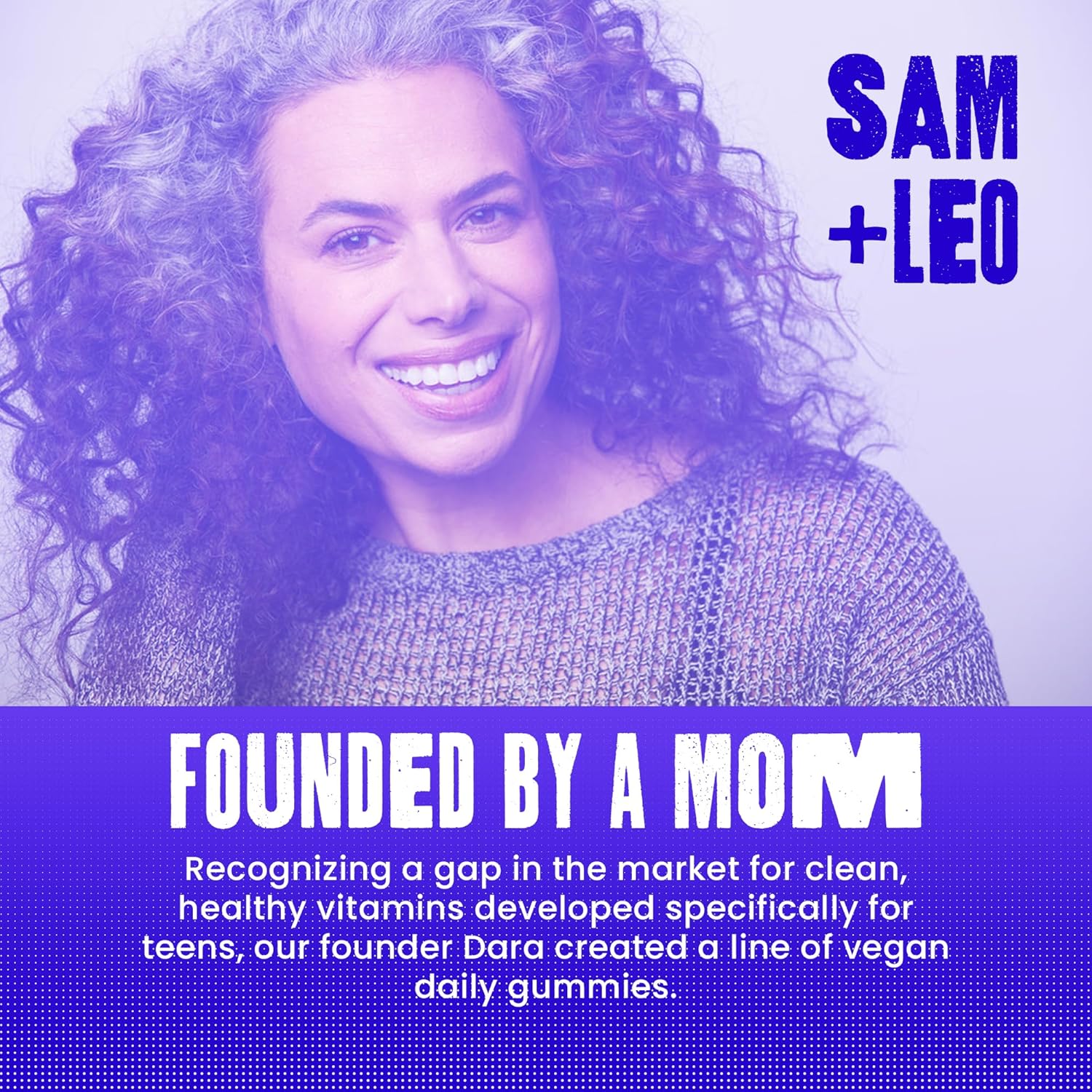 SAM+LEO Relax - All Natural & Vegan Calm and Relaxation Gummies for Teens and Kids with Ashwagandha, Vitamin D2, and Zinc - Cherry Flavored - 60/ct