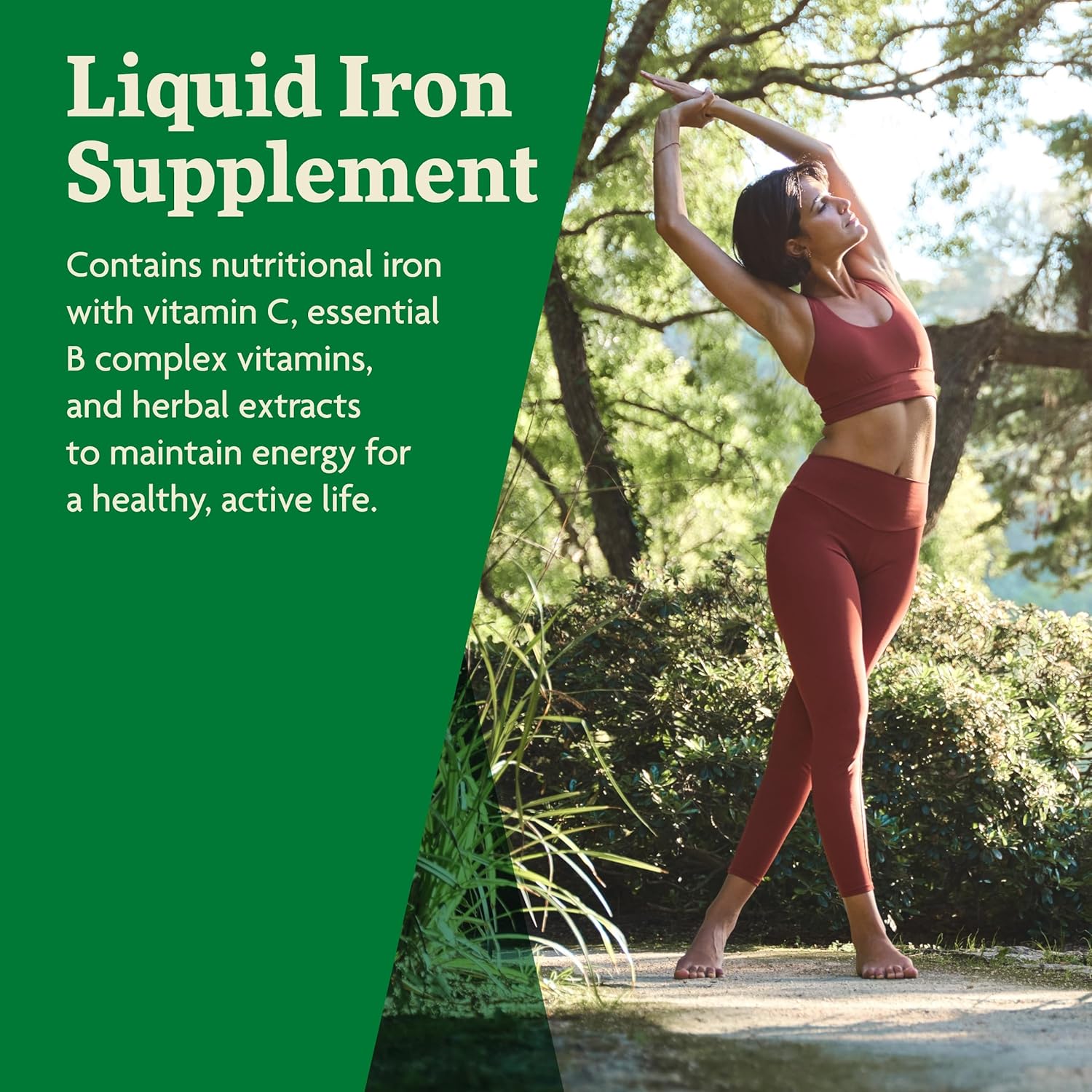 Floradix by Salus Iron & Herbs - Liquid Herbal Supplement for Energy Support* - Iron Supplement with Vitamin C & B Complex Vitamins - for Men & Women - 23.7 Fl Oz