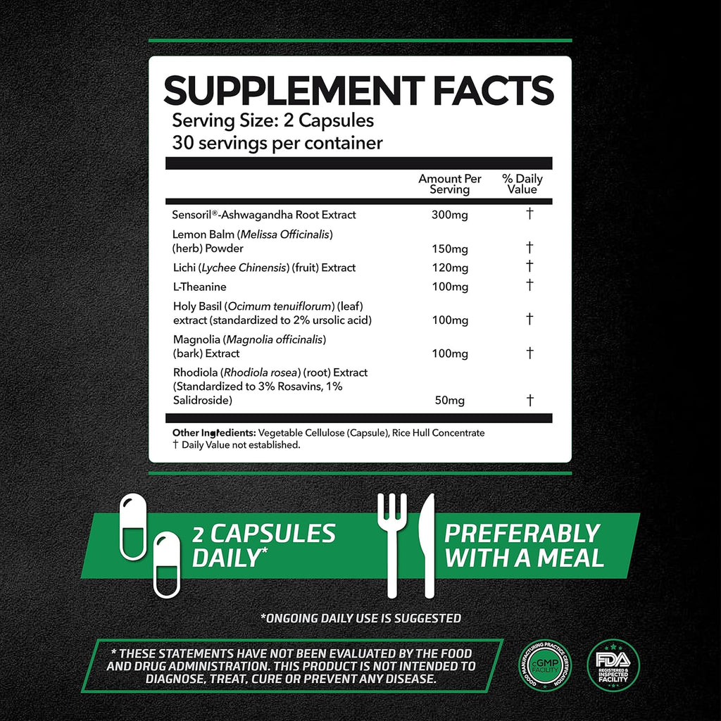 CortiSync | Reduce Cortisol | Increase Energy | Improve Focus | Organic