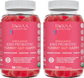 Probiotic Gummies. Organic Kids Probiotic Chewable for Digestive Health & Immunity. Kids Pre & Probiotics Vitamins. No Allergens, Gluten-Free, Non-GMO, Probiotic for Children 60ct (2)