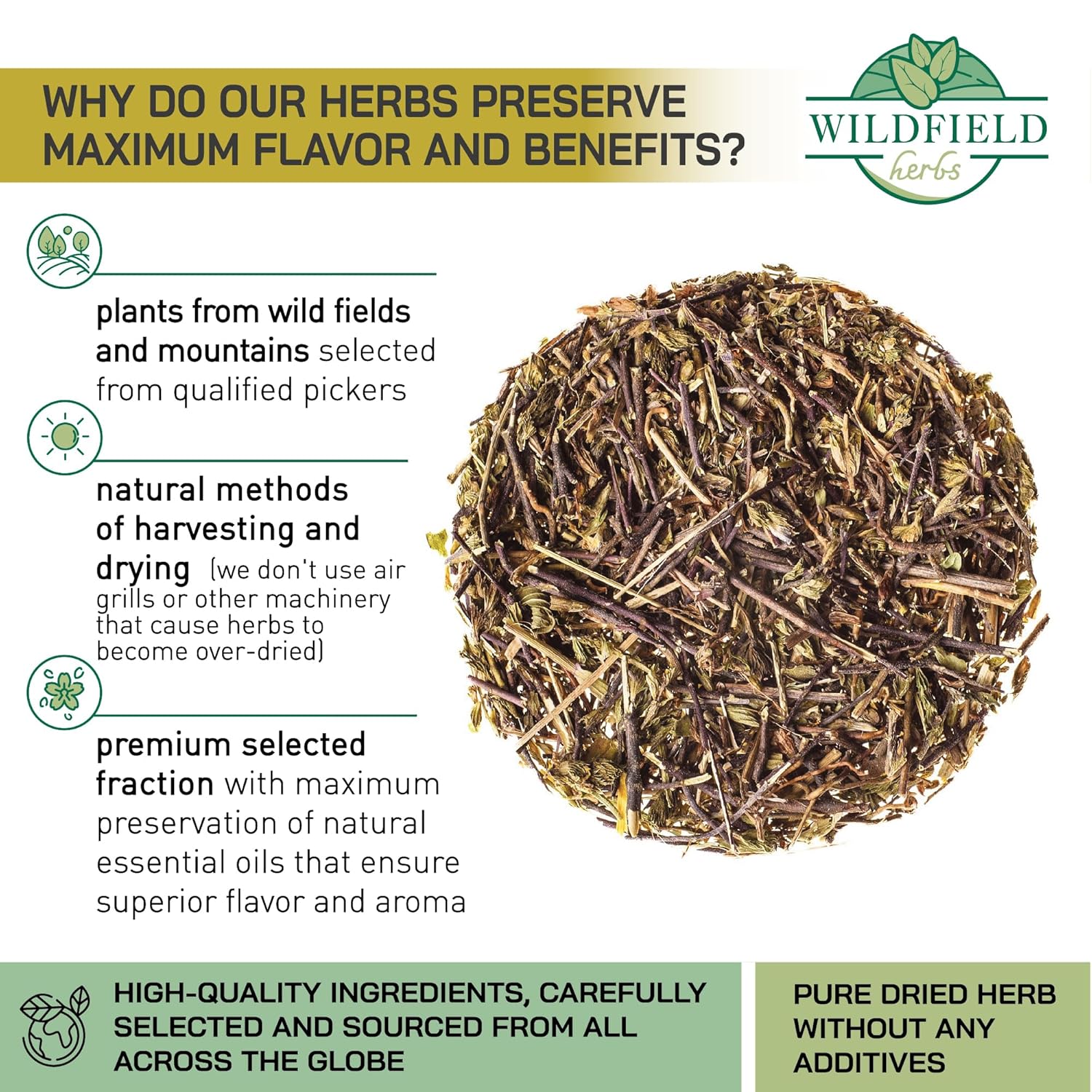 40 Bags Dried Eyebright Herb Tea Eyesight (Euphrasia) Eyebright Dried Herbal Tea - 40 Count 1.5 g Bags