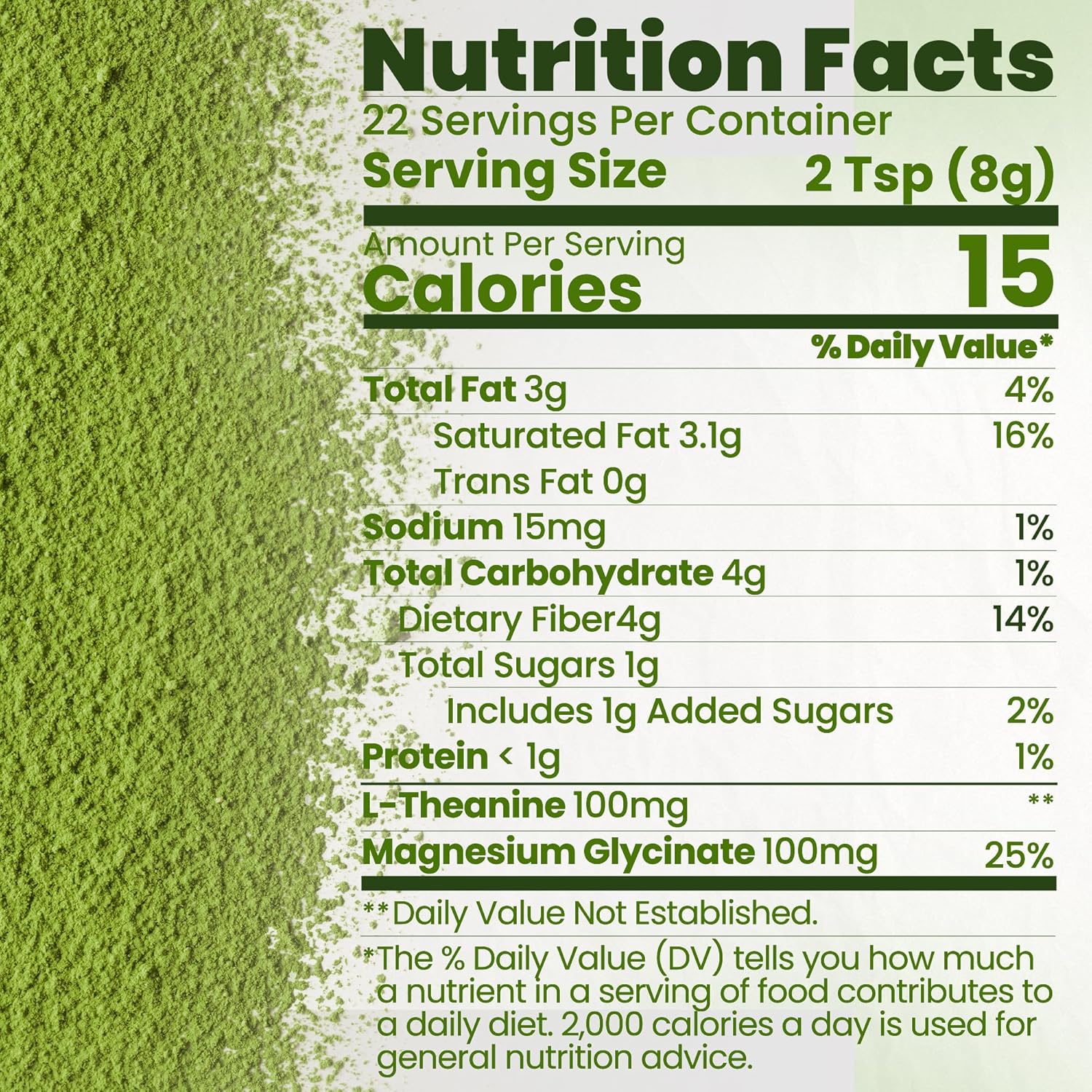 Mushroom Matcha, Green Tea Matcha Powder, 22 Servings,14 Mushroom Supplement, Magnesium Glycinate, L-Theanine, Probiotics | Focus & Immunity Support | Vegan, Gluten-Free, 6.35 Oz