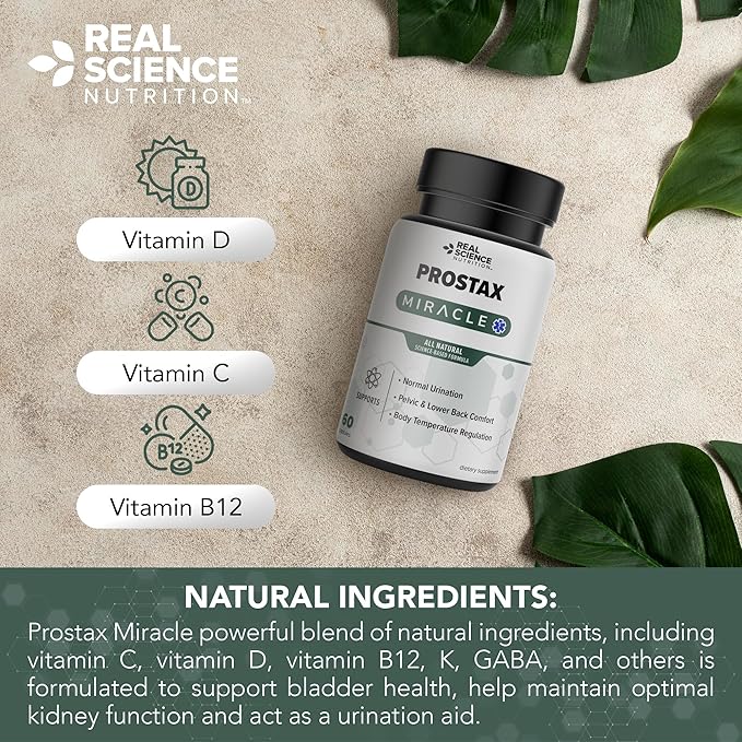Offers Prostax Miracle: A Natural Supplement for Bladder and Kidney Health, Mens Health Products