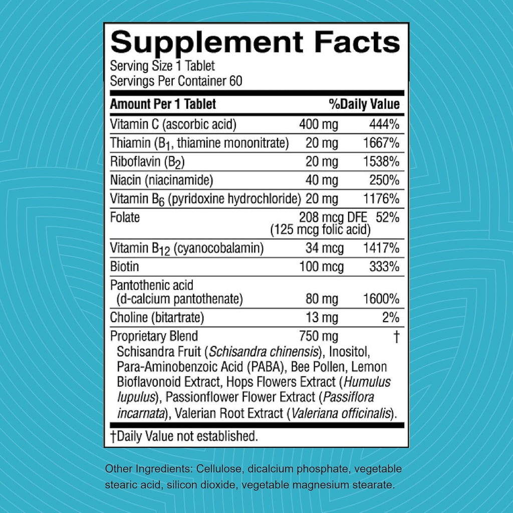 Nature's Sunshine Nutri-Calm, 60 Tablets