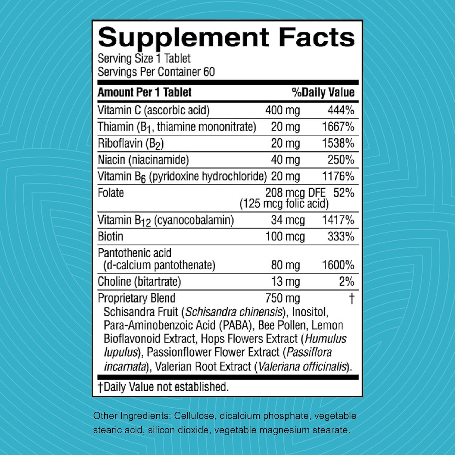 Nature's Sunshine Nutri-Calm, 60 Tablets