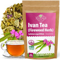4 oz Siberian Fireweed Tea Herbal Ivan Tea Blooming Sally (Chamerion Angustifolium) Ivan Chai Bulk Loose Leaf Herb Epilobium Angustifolium - 113g (4 oz)