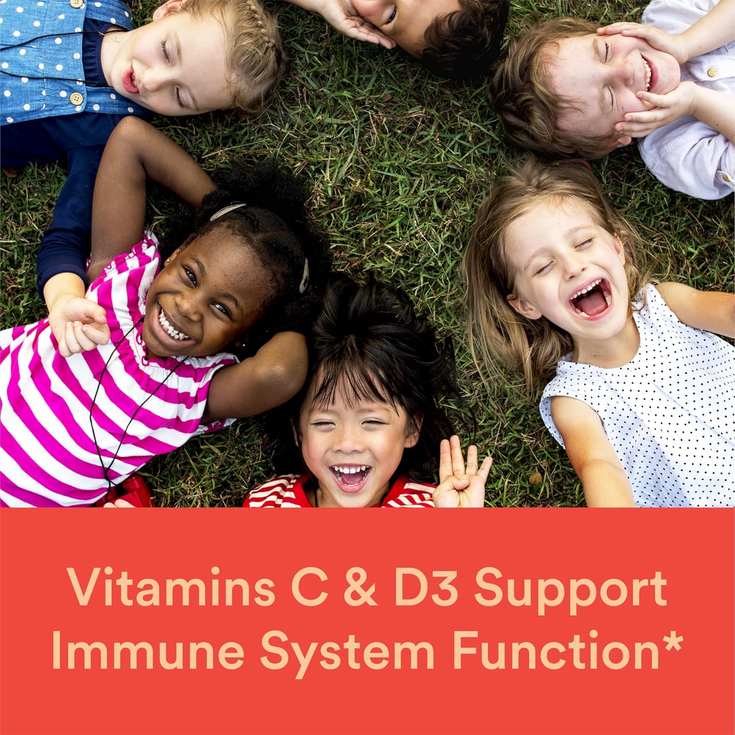 SmartyPants Kids Multivitamin Gummies: Omega 3 Fish Oil (EPA/DHA), Vitamin D3, C, Vitamin B12, B6, A, K & Zinc for Immune Support, Biotin, Gluten Free, Three Fruit Flavors, 90 Count (22 Day Supply)