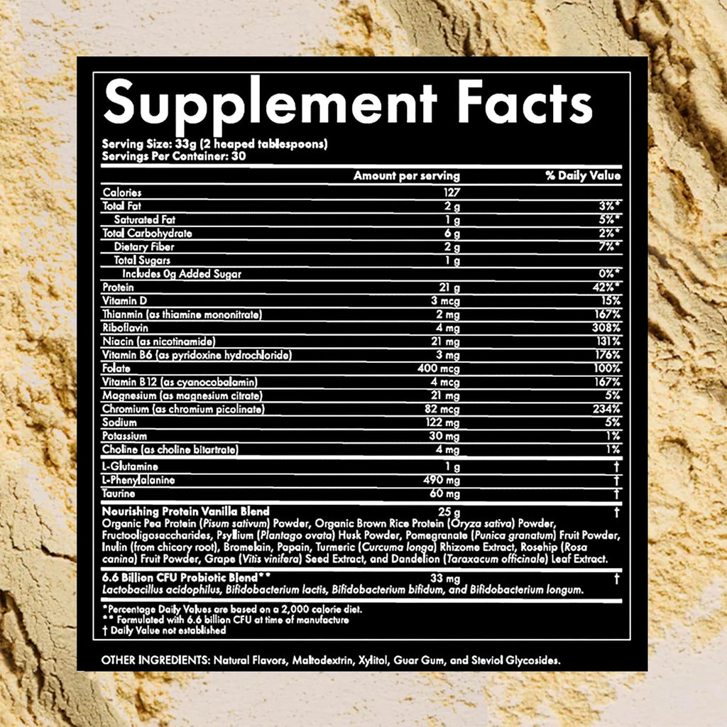WelleCo Vegan Protein Powder, Gluten Free Premium Organic Sprouted Brown Rice & Pea Protein Blend, Low Carb & Dairy Free, for Energy, Muscle Recovery, 16g Protein Per Serving, Vanilla, 35.2oz Pouch