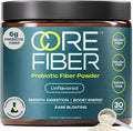 Prebiotic Fiber Supplement for Women & Men – 6g Prebiotic Fiber + Daily Powder Blend for Gut Health, Bloating, Regular Digestion & Energy – Soluble & Insoluble, Sugar Free, Unflavored, 30 Servings