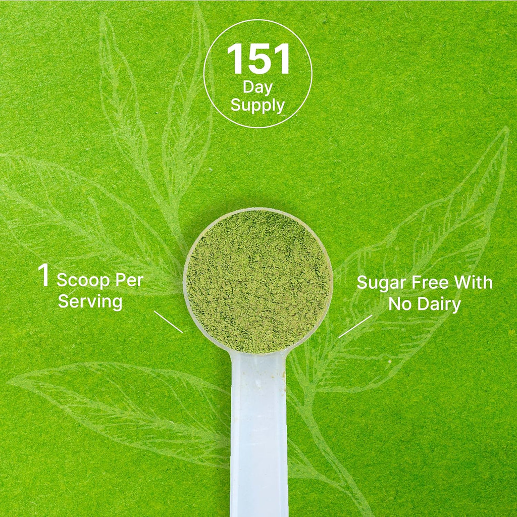 Organic Matcha Green Tea Powder, 1 lb (454g) | First Harvest, Culinary Grade | Japanese Sourced Cafe Mix | Zero Sugar, Keto Friendly, Non-GMO, Vegetarian